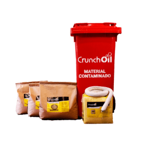 Kit de Contencion Derrame Químico 50lts. - CrunchOil