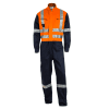 BUZO IGNÍFUGO BICOLOR NARANJO:AZUL NORMA 360° CAT.2