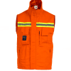 CHALECO GEÓLOGO NARANJO FR CINTA NOCHE:DÍA CAT.2