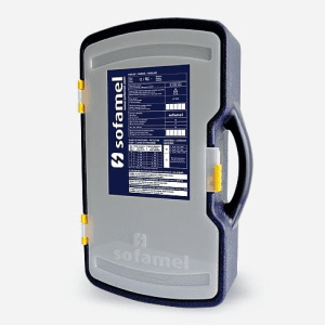 Cofre plástico para guantes